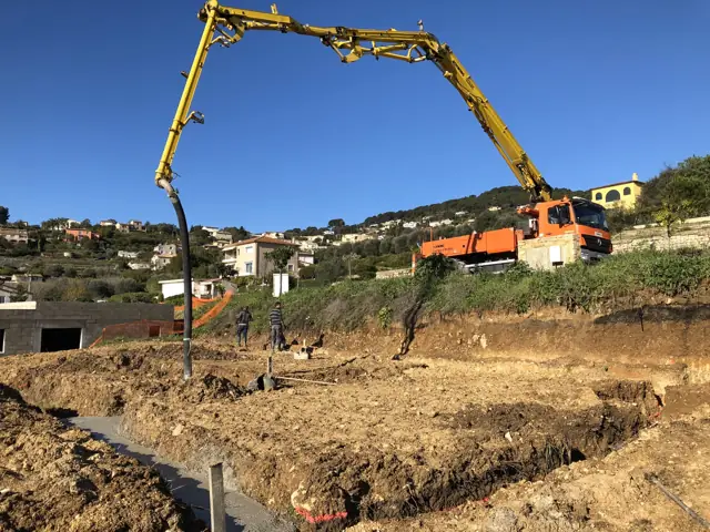 Antibes, photo de chantier 1