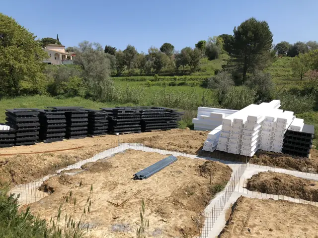 Antibes, photo de chantier 3