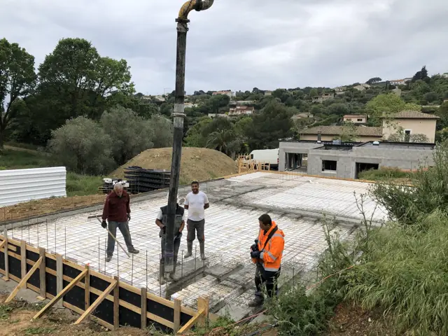 Antibes, photo de chantier 9