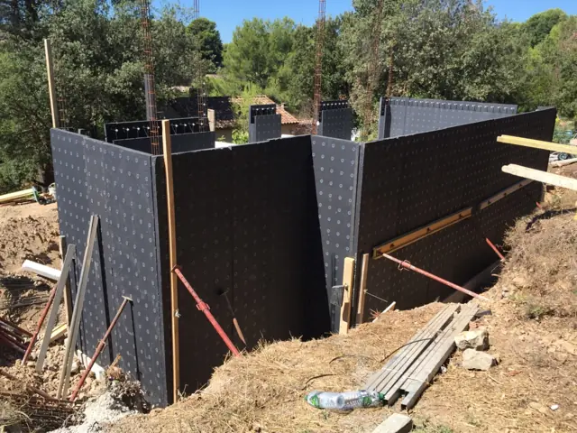 Biot, photo de chantier 1