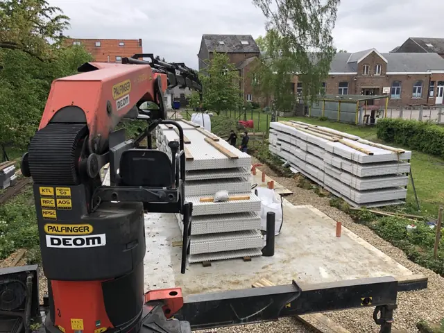 Boninne, photo de chantier 9