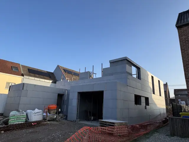Braine-l'Alleud, photo de chantier 2