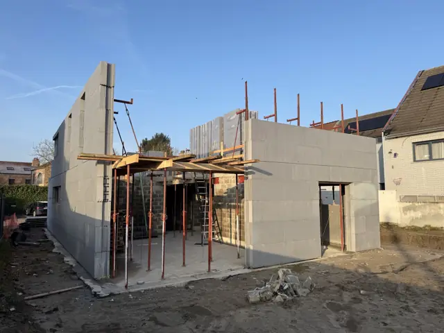 Braine-l'Alleud, photo de chantier 3