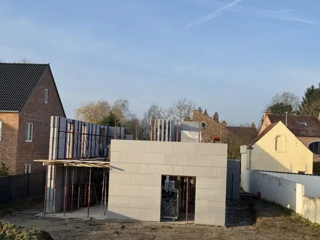 Braine-l'Alleud, photo de chantier 4