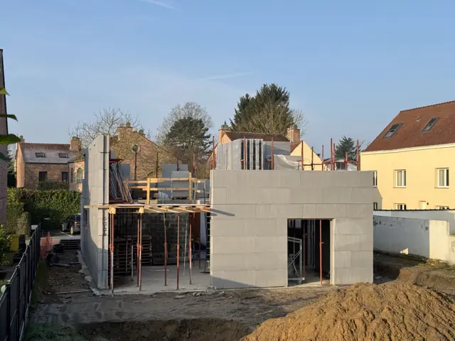 Braine-l'Alleud, photo de chantier 5