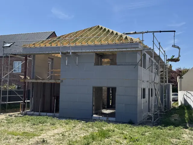 Braine-l'Alleud, photo de chantier 9
