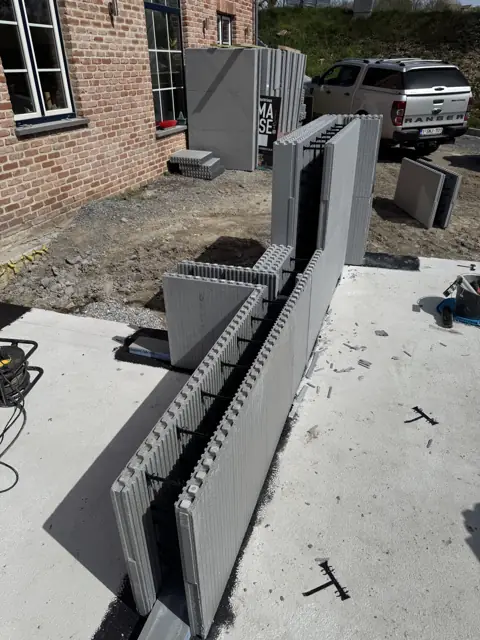 Braine-le-Château, photo de chantier 2
