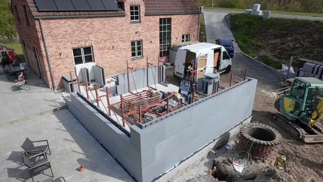 Braine-le-Château, photo de chantier 4