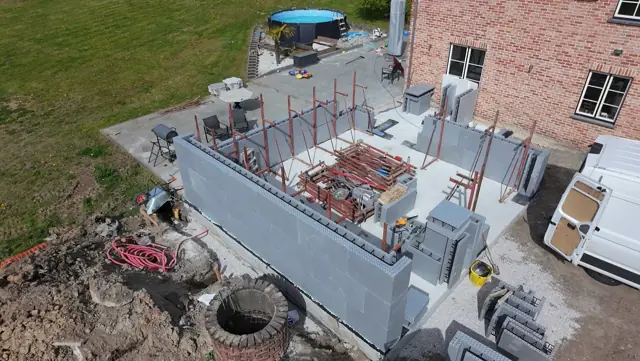 Braine-le-Château, photo de chantier 5