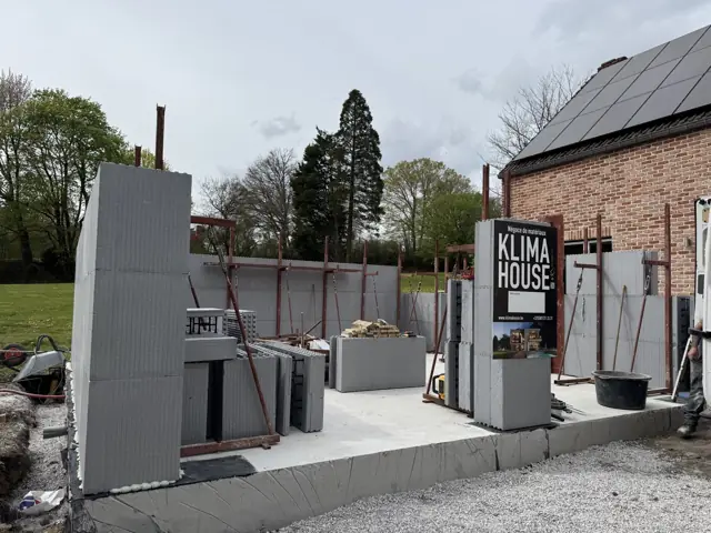 Braine-le-Château, photo de chantier 8