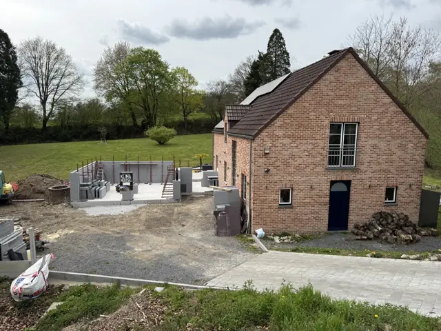 Braine-le-Château, photo de chantier 10