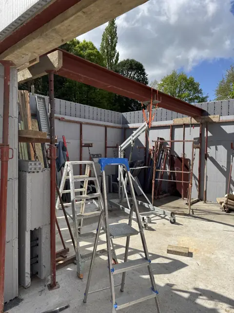 Braine-le-Château, photo de chantier 11