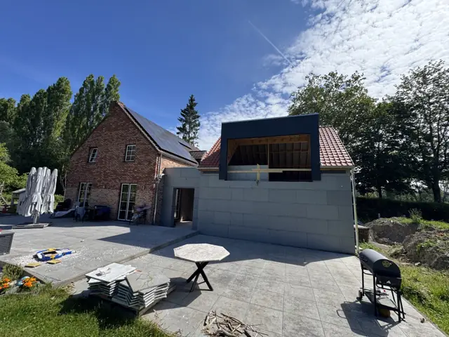 Braine-le-Château, photo de chantier 17