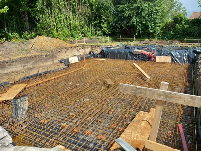 Callenelle, photo de chantier 1
