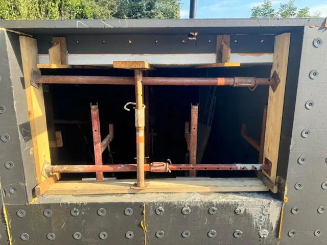 Callenelle, photo de chantier 7