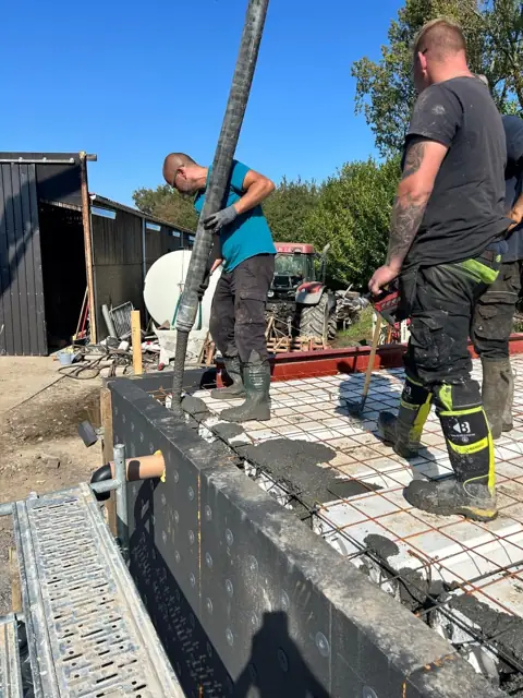 Callenelle, photo de chantier 8