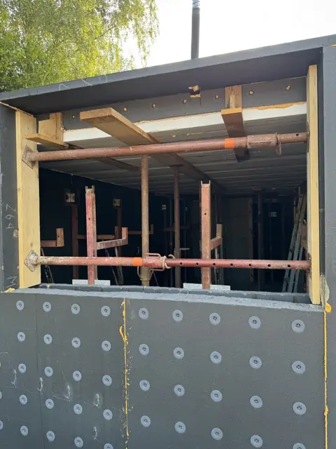 Callenelle, photo de chantier 9