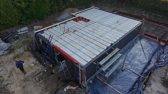 Callenelle, photo de chantier 10