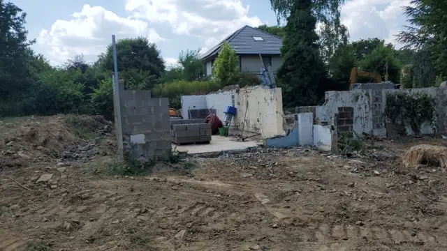 Chastre, photo de chantier 2