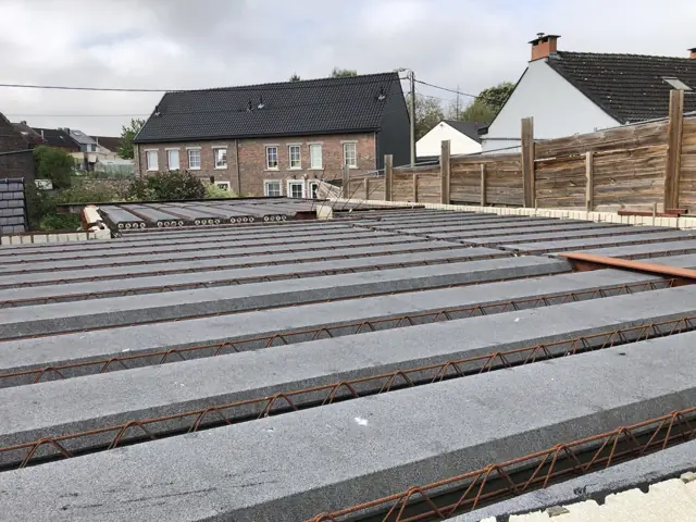 Falisolle, photo de chantier 2