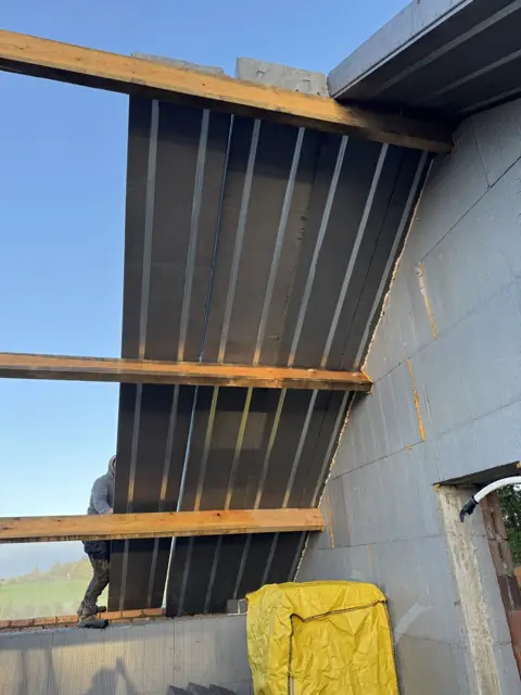 Froidchapelle, photo de chantier 6