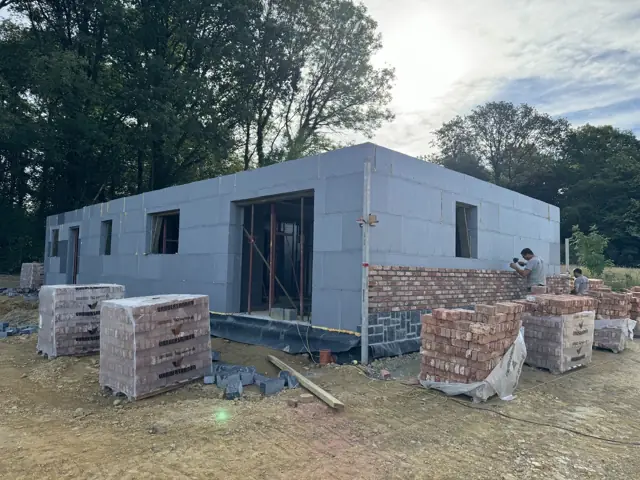 Froidchapelle, photo de chantier 11