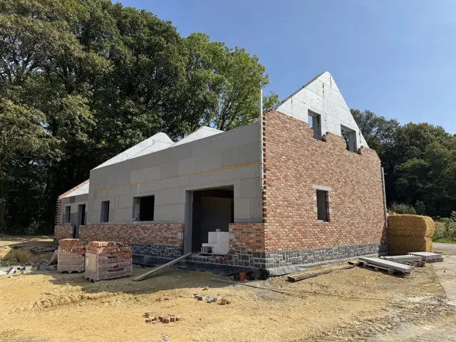 Froidchapelle, photo de chantier 12