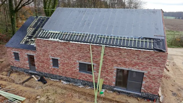 Froidchapelle, photo de chantier 14