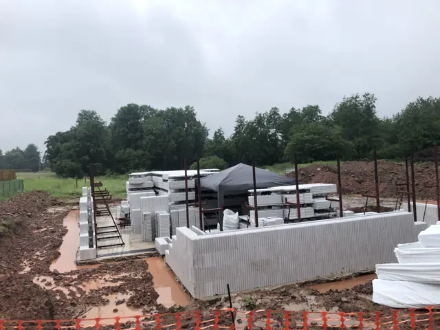 Gesves, photo de chantier 1