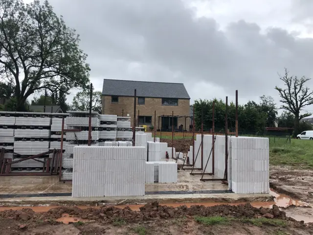 Gesves, photo de chantier 3
