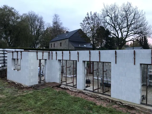 Gesves, photo de chantier 7