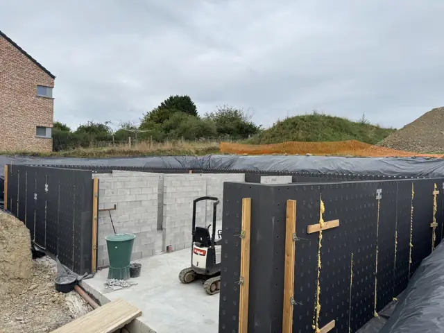 Houyet, photo de chantier 4