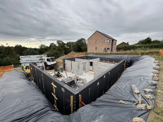 Houyet, photo de chantier 5