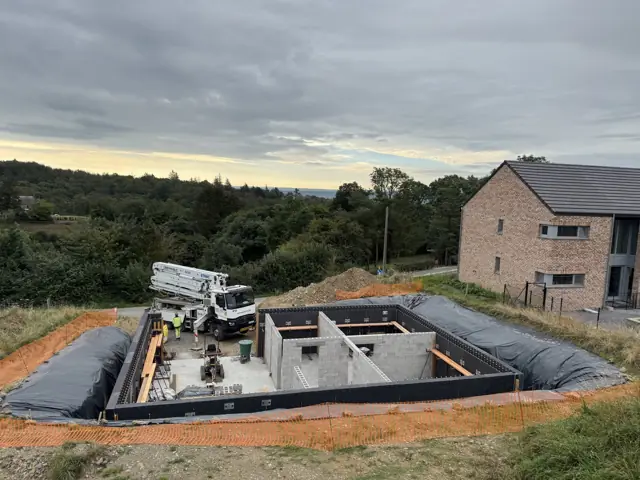 Houyet, photo de chantier 7