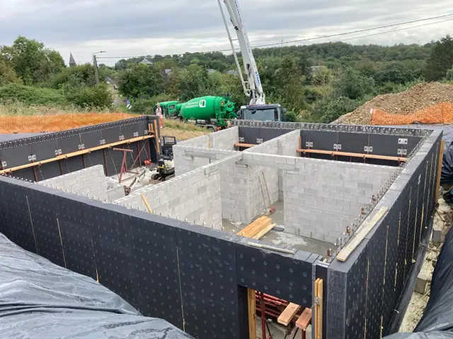Houyet, photo de chantier 8