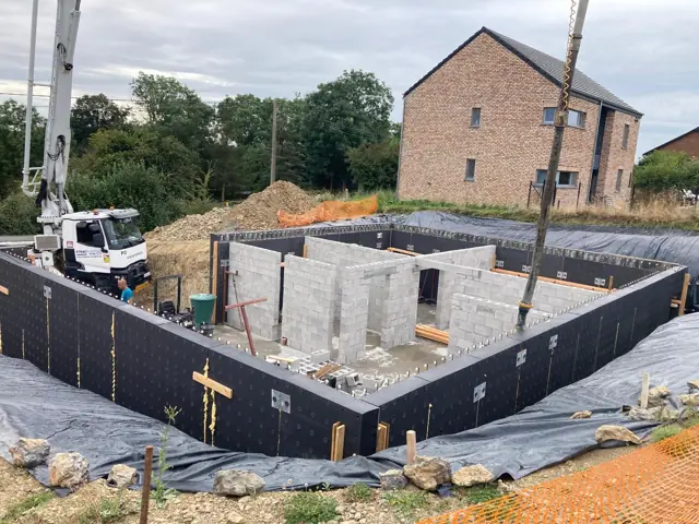 Houyet, photo de chantier 9