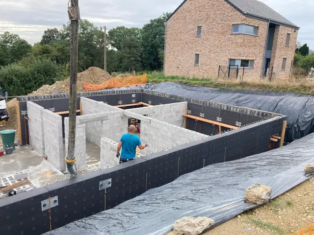 Houyet, photo de chantier 10