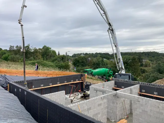 Houyet, photo de chantier 11