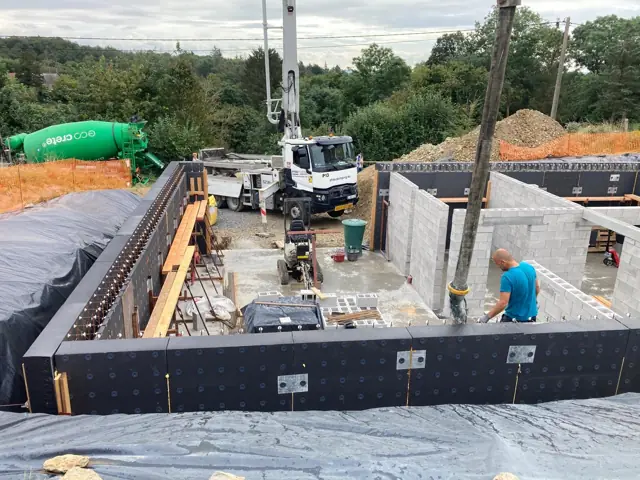 Houyet, photo de chantier 12