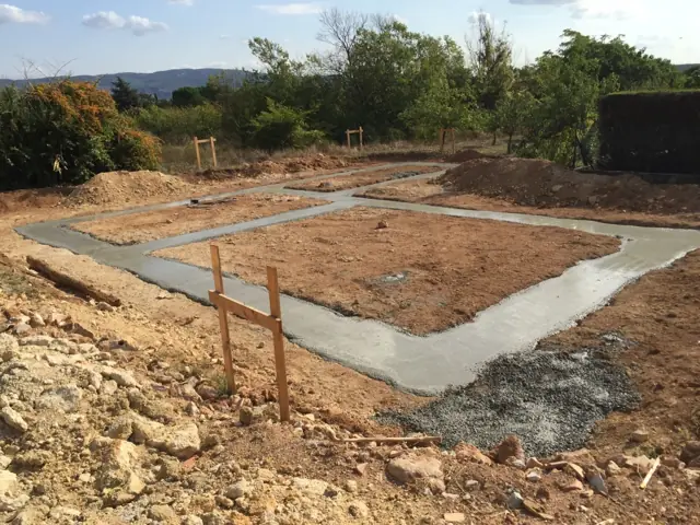 Le Muy, photo de chantier 2