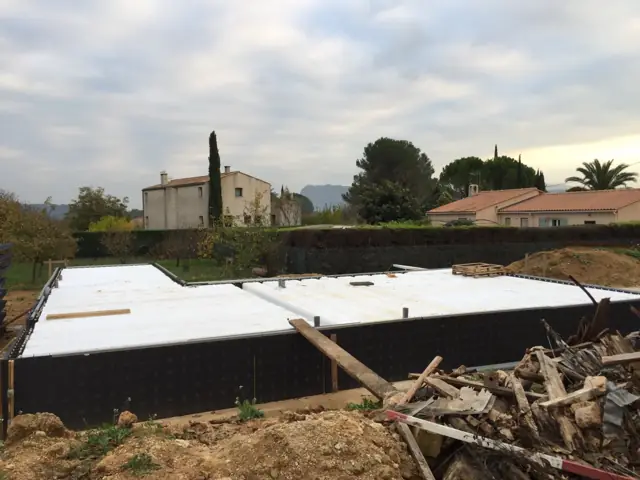 Le Muy, photo de chantier 8
