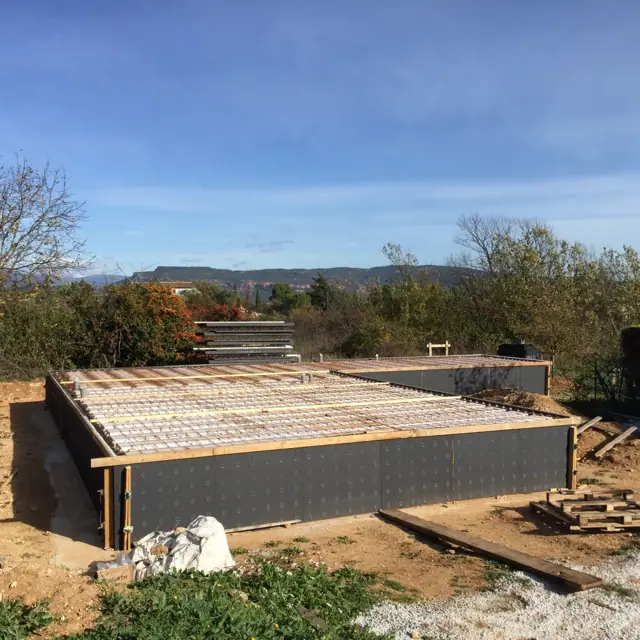Le Muy, photo de chantier 11