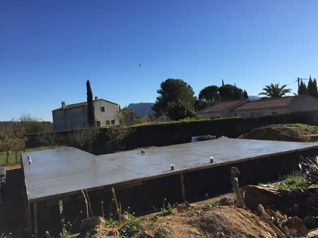Le Muy, photo de chantier 12