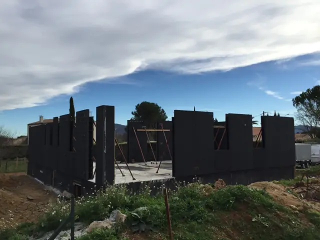 Le Muy, photo de chantier 14
