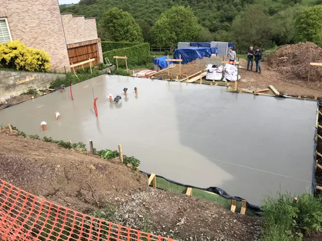 Le Roux, photo de chantier 3