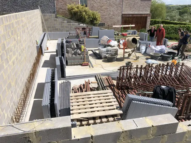 Le Roux, photo de chantier 4