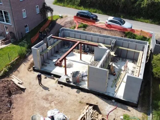 Le Roux, photo de chantier 10