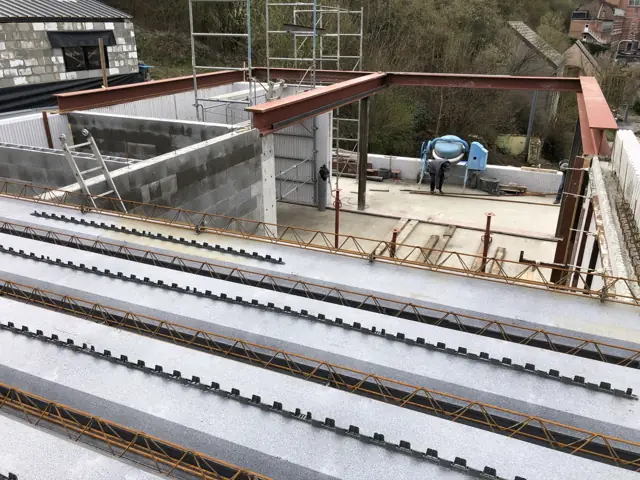 Malonne (Namur), photo de chantier 10