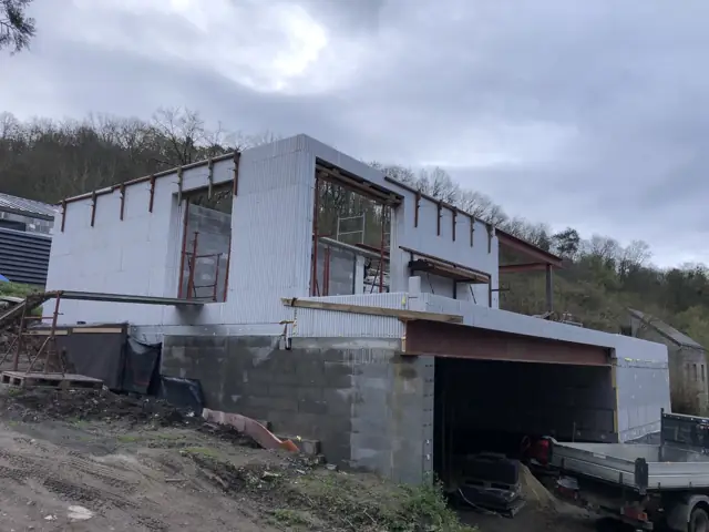 Malonne (Namur), photo de chantier 11