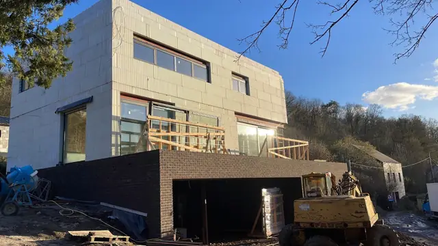 Malonne (Namur), photo de chantier 13